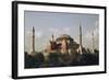 Turkey, Istanbul, View of Hagia Sophia (Aya Sofya)-Ali Kabas-Framed Photographic Print