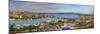 Turkey, Istanbul, View over Beyoglu and Sultanahmet Districts, the Golden Horn and Bosphorus-Alan Copson-Mounted Photographic Print