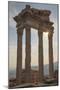 Turkey, Izmir, Bergama, Pergamon, acropolis, Temple of Trajan.-Emily Wilson-Mounted Photographic Print