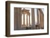 Turkey, Izmir, Bergama, Pergamon, acropolis, Temple of Trajan.-Emily Wilson-Framed Photographic Print