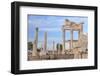 Turkey, Izmir, Bergama, Pergamon, acropolis, Temple of Trajan.-Emily Wilson-Framed Photographic Print