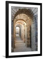 Turkey, Izmir, Bergama, Pergamon. Arches of the sanctuary of Trajan.-Emily Wilson-Framed Photographic Print