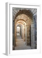 Turkey, Izmir, Bergama, Pergamon. Arches of the sanctuary of Trajan.-Emily Wilson-Framed Photographic Print