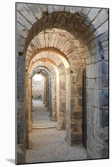 Turkey, Izmir, Bergama, Pergamon. Arches of the sanctuary of Trajan.-Emily Wilson-Mounted Photographic Print