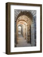 Turkey, Izmir, Bergama, Pergamon. Arches of the sanctuary of Trajan.-Emily Wilson-Framed Photographic Print