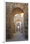 Turkey, Izmir, Bergama, Pergamon. Arches of the sanctuary of Trajan.-Emily Wilson-Framed Premium Photographic Print