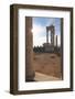 Turkey, Izmir, Bergama, Pergamon. Temple of Trajan on the acropolis.-Emily Wilson-Framed Photographic Print