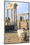 Turkey, Izmir, Bergama, Pergamon. Temple of Trajan on the acropolis.-Emily Wilson-Mounted Photographic Print