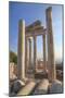 Turkey, Izmir, Bergama, Pergamon. Temple of Trajan on the acropolis.-Emily Wilson-Mounted Photographic Print