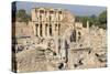 Turkey, Izmir, Selcuk, ancient city Ephesus. Library of Celsus. Ceretus Street.-Emily Wilson-Stretched Canvas