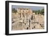 Turkey, Izmir, Selcuk, ancient city Ephesus. Library of Celsus. Ceretus Street.-Emily Wilson-Framed Photographic Print