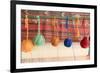 Turkey, Izmir, Selcuk, weaving loom with balls of wool or yarn.-Emily Wilson-Framed Premium Photographic Print