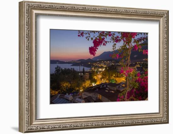 Turkey, Kas. Sunset over Kas-Emily Wilson-Framed Photographic Print