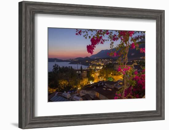 Turkey, Kas. Sunset over Kas-Emily Wilson-Framed Photographic Print