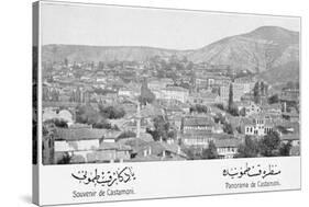 Turkey - Kastamonu - Panorama of the Town-null-Stretched Canvas