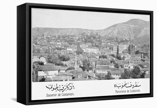 Turkey - Kastamonu - Panorama of the Town-null-Framed Stretched Canvas