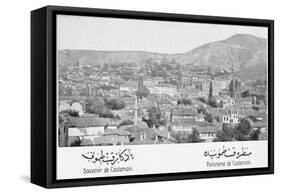 Turkey - Kastamonu - Panorama of the Town-null-Framed Stretched Canvas