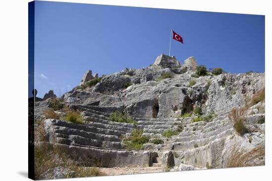 Turkey, Kekova Islands, Ancient Simena-Samuel Magal-Stretched Canvas