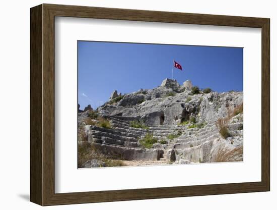 Turkey, Kekova Islands, Ancient Simena-Samuel Magal-Framed Photographic Print