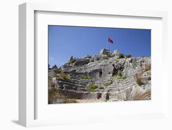 Turkey, Kekova Islands, Ancient Simena-Samuel Magal-Framed Photographic Print