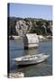 Turkey, Kekova Islands, Lycian Tomb-Samuel Magal-Stretched Canvas