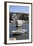 Turkey, Kekova Islands, Lycian Tomb-Samuel Magal-Framed Photographic Print