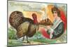 Turkey, Live and Cooked-null-Mounted Art Print