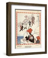 Turkey Loses Crete-Alfred Schmidt-Framed Art Print