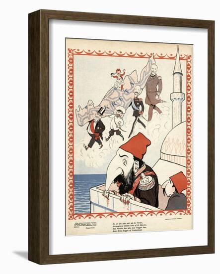 Turkey Loses Crete-Alfred Schmidt-Framed Art Print