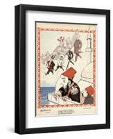 Turkey Loses Crete-Alfred Schmidt-Framed Art Print