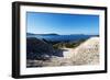 Turkey, Mediterranean Region, Turquoise Coast, Lycia, Kas, Antiphellos Ruins, Lycian Amphitheatre-Christian Kober-Framed Photographic Print