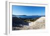 Turkey, Mediterranean Region, Turquoise Coast, Lycia, Kas, Antiphellos Ruins, Lycian Amphitheatre-Christian Kober-Framed Photographic Print