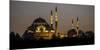 Turkey Mosque at Night-Art Wolfe-Mounted Photographic Print