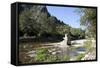 Turkey, Olympus, View of Ruins in the River-Samuel Magal-Framed Stretched Canvas