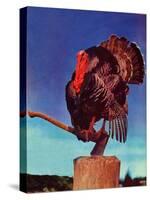 "Turkey on Hatchet,"November 1, 1941-null-Stretched Canvas