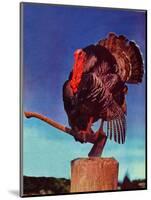 "Turkey on Hatchet,"November 1, 1941-null-Mounted Giclee Print