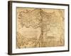 Turkey, Ottoman Empire - Panoramic Map-Lantern Press-Framed Art Print