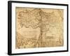 Turkey, Ottoman Empire - Panoramic Map-Lantern Press-Framed Art Print