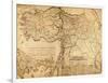 Turkey, Ottoman Empire - Panoramic Map-Lantern Press-Framed Art Print