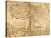 Turkey, Ottoman Empire - Panoramic Map-Lantern Press-Stretched Canvas