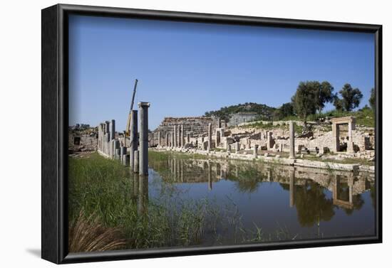 Turkey, Patara, Colonnade Street-Samuel Magal-Framed Photographic Print