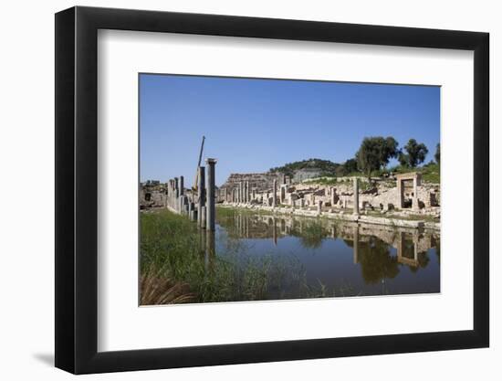 Turkey, Patara, Colonnade Street-Samuel Magal-Framed Photographic Print