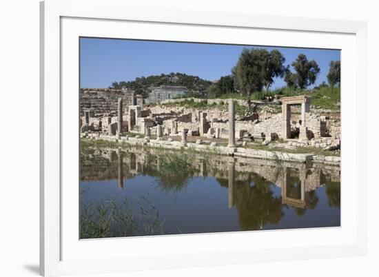 Turkey, Patara, Colonnade Street-Samuel Magal-Framed Photographic Print