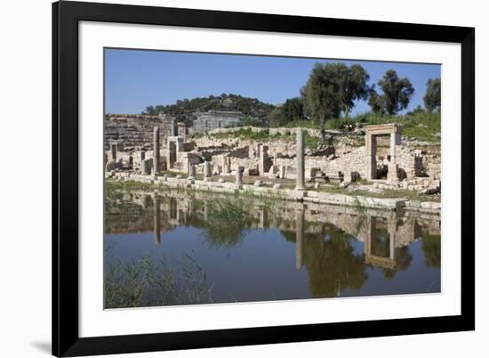 Turkey, Patara, Colonnade Street-Samuel Magal-Framed Photographic Print