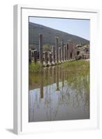 Turkey, Patara, Colonnade Street-Samuel Magal-Framed Photographic Print