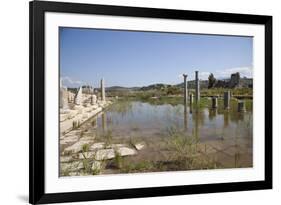 Turkey, Patara, Colonnade Street-Samuel Magal-Framed Photographic Print