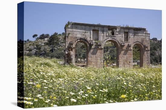 Turkey, Patara, Main Gate-Samuel Magal-Stretched Canvas