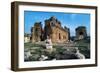 Turkey Pergamon Red Basilica, Pergamon, Turkey-null-Framed Giclee Print