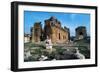 Turkey Pergamon Red Basilica, Pergamon, Turkey-null-Framed Giclee Print