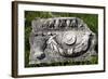 Turkey, Pergamon, Temple of Dionysus, Reliefs-Samuel Magal-Framed Photographic Print